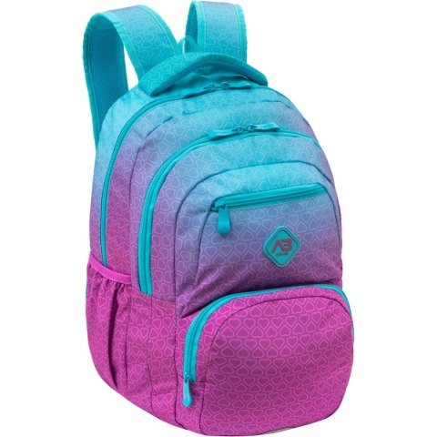 Plecak Astrabag Hexagon Mint Ombre Astra (502026034)