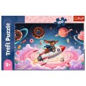 Puzzle Jamnik na rakiecie 100 el. Trefl (16558)