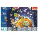Puzzle Rodzina Treflików treflik w kosmosie 100 el. Trefl (16542)