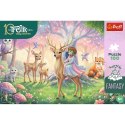 Puzzle Trefliki Zwierzęta z magicznego lasu 100 el. Trefl (16577)