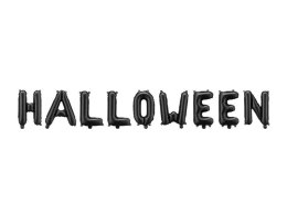 Balon foliowy Halloween, 280x46 cm, czarny 14cal Partydeco (FB216)
