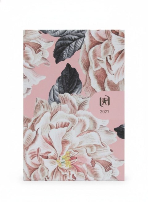 Kalendarz książkowy (terminarz) FLOWERS dzienny 100mm x 150mm Oxford (400213587)