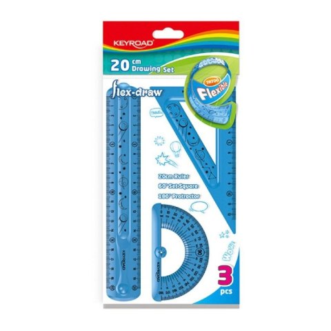 Komplet geometryczny elastyczny 3 el. Keyroad (KR971698)
