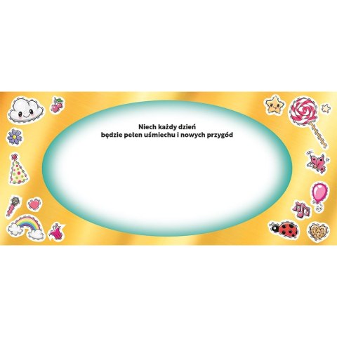 Koperta DL Koperta Koperta ATRYBUTY złota Henry (5908451983949) 1 sztuk