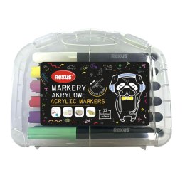 Marker specjalistyczny akrylowe wkład mix Rexus (63384)