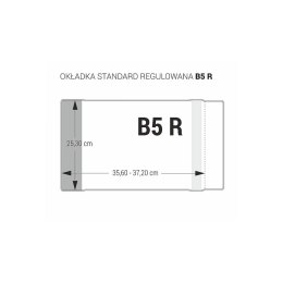 Okładka B5 B5R [mm:] 253x356-372 Biurfol (OZK-45)