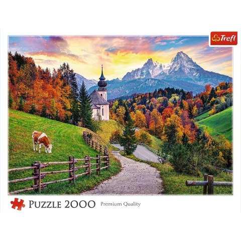 Puzzle Bawarskie Alpy jesienią 2000 el. Trefl (27127)