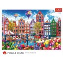 Puzzle Kolorowy Amsterdam 1500 el. Trefl (26221)