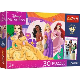 Puzzle Księżniczki Premium Plus Kids 30 el. Trefl (18342)