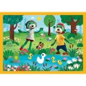 Puzzle Trefliki na wakacjach 4w1 el. Trefl (34623)