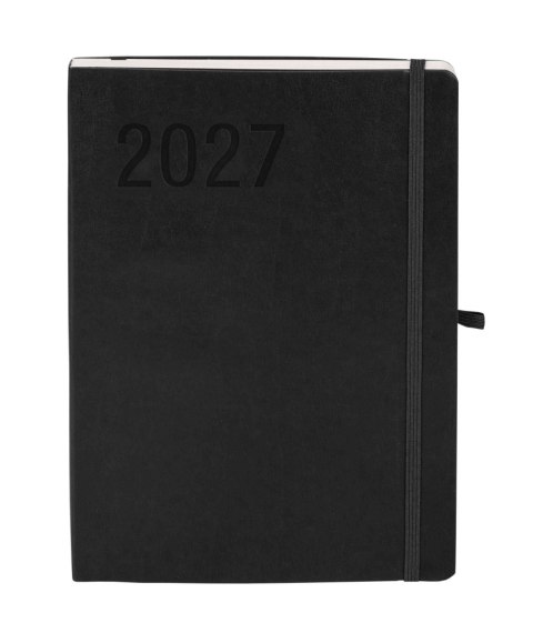 Kalendarz książkowy (terminarz) 2027 IMPRESJA tygodniowy czarny B5 Antra