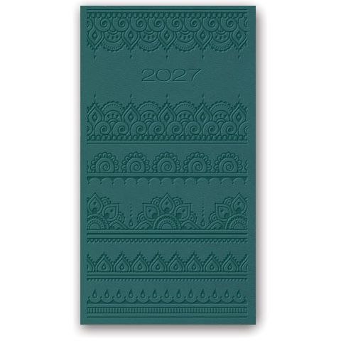 Kalendarz książkowy (terminarz) tygodniowy RELIEF terminarz kieszonkowy A6 Lucrum (11TR)
