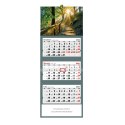 Kalendarz ścienny 2027 trójdzielny ŚCIEŻKA W LESIE 320mm x 855mm Jotan (T69)