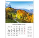 Kalendarz ścienny 4 PORY ROKU 13 planszowe 315mm x 500mm Jotan (WP 115)