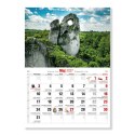 Kalendarz ścienny KRAJOBRAZY POLSKI wieloplanszowy 285mm x 410mm Avanti (KA-7)
