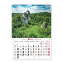 Kalendarz ścienny MAŁY SPIRALA Krajobrazy 230mm x 305mm Avanti (KSMS-1)
