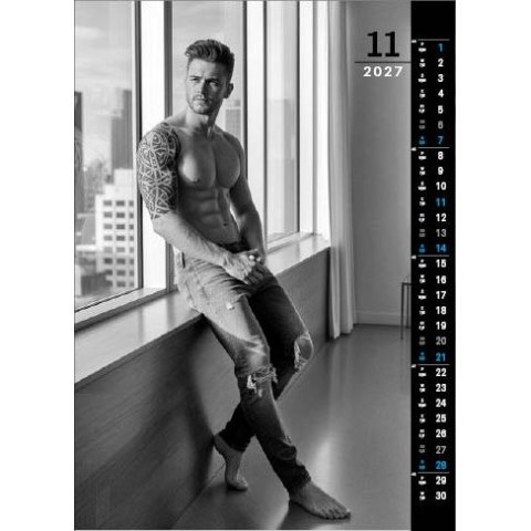 Kalendarz ścienny MEN 13 planszowe 315mm x 500mm Jotan (WP159)