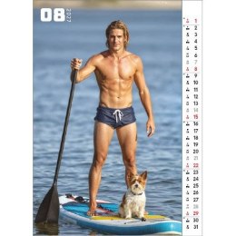 Kalendarz ścienny SPORT&MEN 13 planszowe 315mm x 500mm Jotan (WP158)