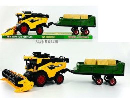 Kombajn z maszyną rolniczą; 61,5x19x14,5cm, PVC Adar (641037)