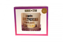 Kubek wielokrotnego użytku Star 2-Nauczycielka 330ml Pan Dragon (5901854992426)