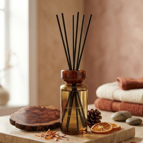 Odświeżacz powietrza Scentchips Dyfuzor patyczkowy Aura Orange & Cedarwood 200ml Pavoncella (8716516204550)