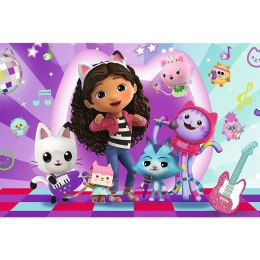 Puzzle Gabby PREMIUM PLUS KIDS Kolorowy koci świat 100 el. Trefl (16551)