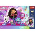 Puzzle Gabby PREMIUM PLUS KIDS Kolorowy koci świat 100 el. Trefl (16551)