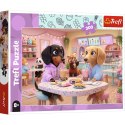 Puzzle Jamniki w kawiarni 300 el. Trefl (23050)