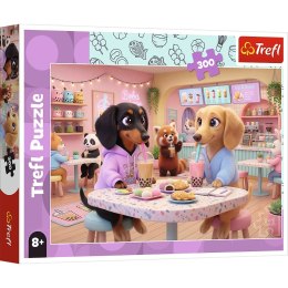 Puzzle Jamniki w kawiarni 300 el. Trefl (23050)
