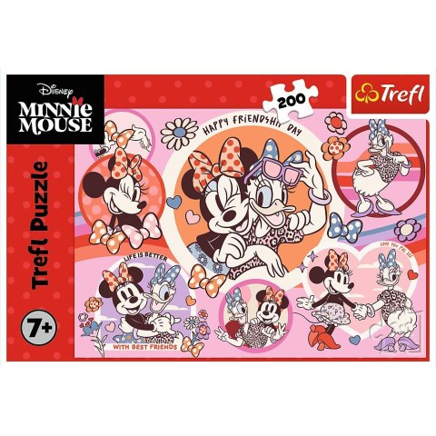 Puzzle Myszka Minnie Zwyczaje Myszki Minnie 200 el. Trefl (13343)