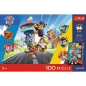 Puzzle Paw Patrol PREMIUM PLUS KIDS Psia przygoda 100 el. Trefl (16550)