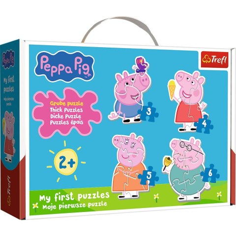 Puzzle Peppa Pig Baby classic 5 el. Trefl (36137)