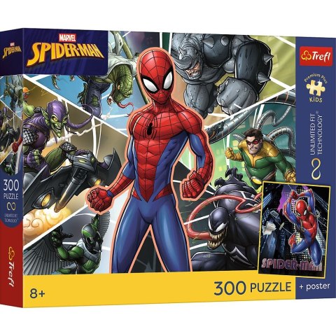 Puzzle Spiderman PREMIUM PLUS KIDS 300 el. Trefl (23047)