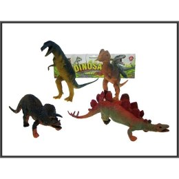 Figurka 24 cm Dinozaury 4 sztuki Hipo (HHB01)
