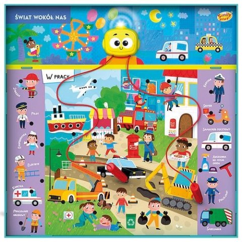 Gra edukacyjna Quiz Elektryczny Świat wokół nas Smily Play (SP98277)