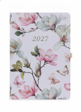 Kalendarz książkowy (terminarz) METALIC MAGNOLIA B5 Interdruk (192)