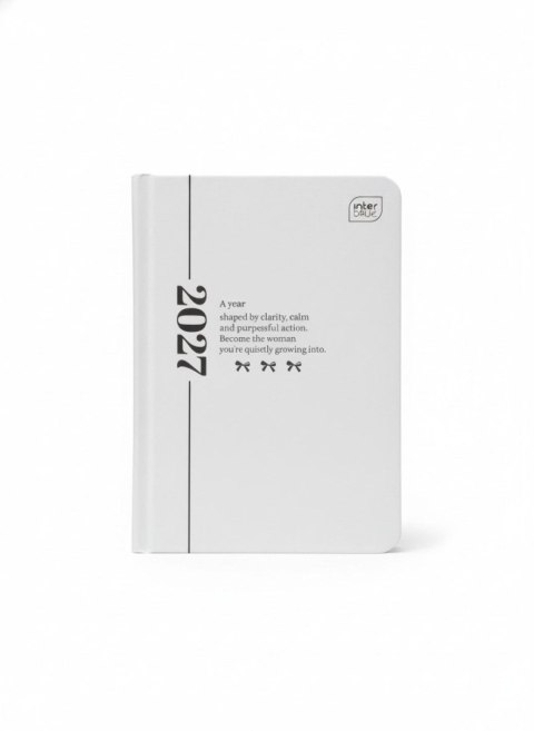 Kalendarz książkowy (terminarz) SIMPLICITY A6 Interdruk (192)