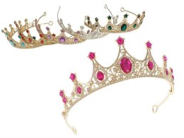 Korona diadem metalowy, śr. 15cm ok. 5cm Adar (637146)