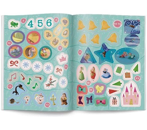 Książeczka edukacyjna Disney Księżniczka. Już święta! Ameet (ZIM 9105)