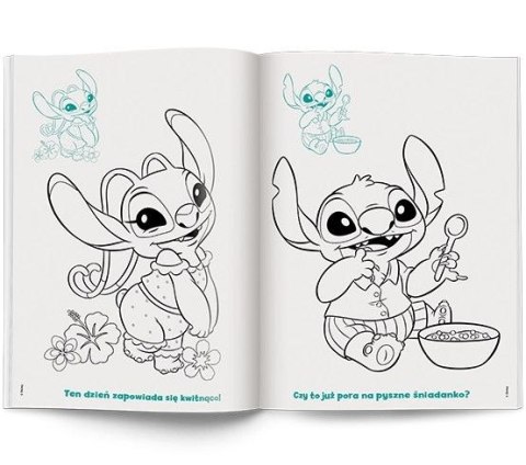Książka dla dzieci Stitch. Kolorowanka z Naklejkami Ameet (NA 9151)