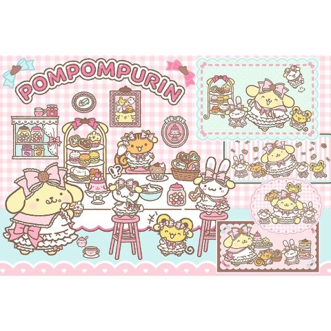 Puzzle Cukierkowy świat Pompompurina 300 el. Trefl (23057)
