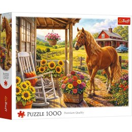 Puzzle Koń na farmie 1000 el. Trefl (10991)