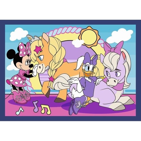 Puzzle Myszka Minnie Magiczne momenty 4x88 el. Trefl (34704)