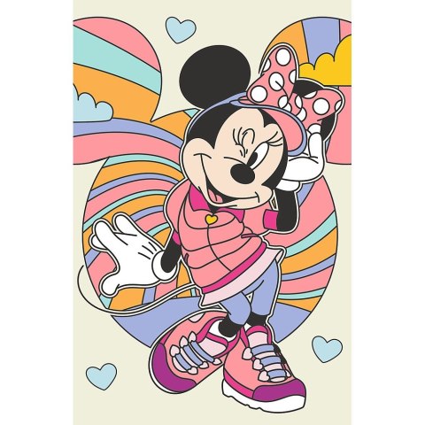 Puzzle Myszka Minnie Premium Plus Różowa przygoda 100 el. Trefl (16548)