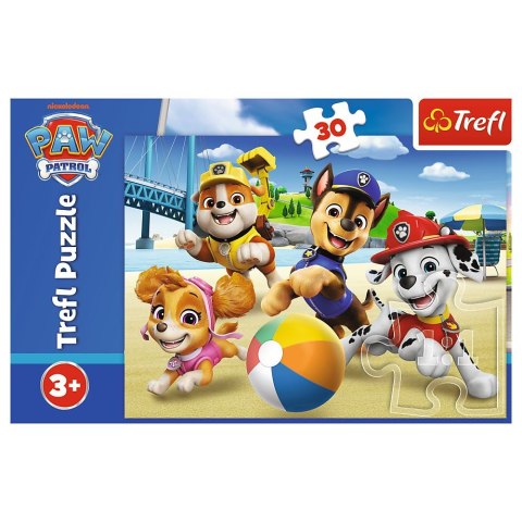 Puzzle Paw Patrol Cztery łapy 30 el. Trefl (18337)