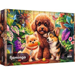 Puzzle Psy w oranżerii 600 el. Trefl (12205)