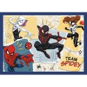 Puzzle Spiderman Sieć zabawy 4x88 el. Trefl (34705)