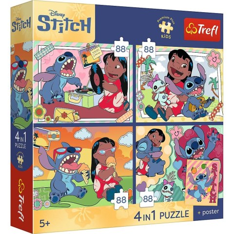Puzzle Stitch Kosmiczny Stitch Trefl (34699)