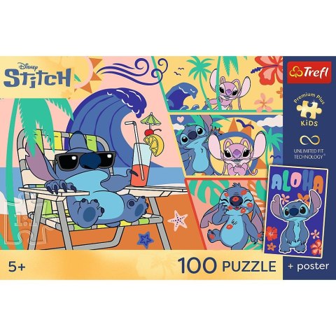 Puzzle Stitch PREMIUM PLUS KIDS Plażowe dni 60 el. Trefl (16553)