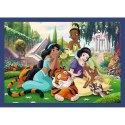 Puzzle Stitch Romantyczne księżniczki 4x88 el. Trefl (34700)